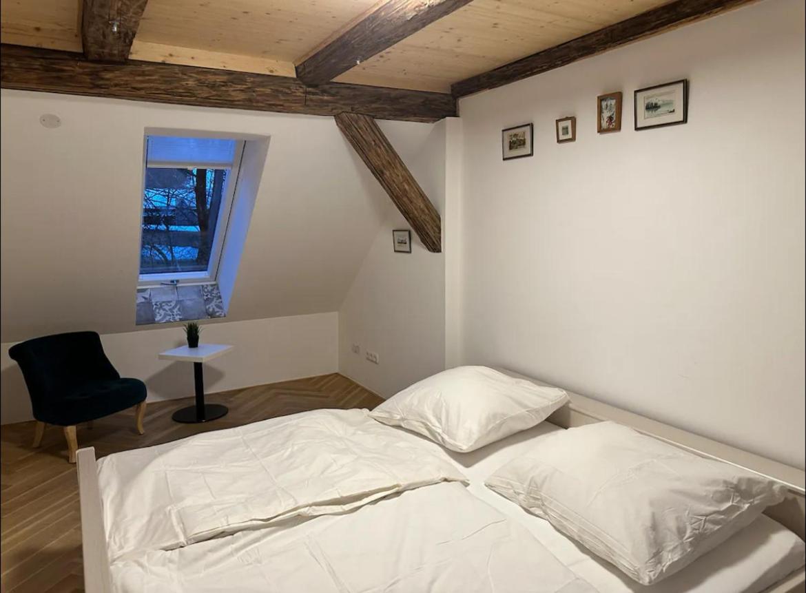 Exklusive Maisonetten Wohnung Mit Gartenzugang アウグスブルク エクステリア 写真