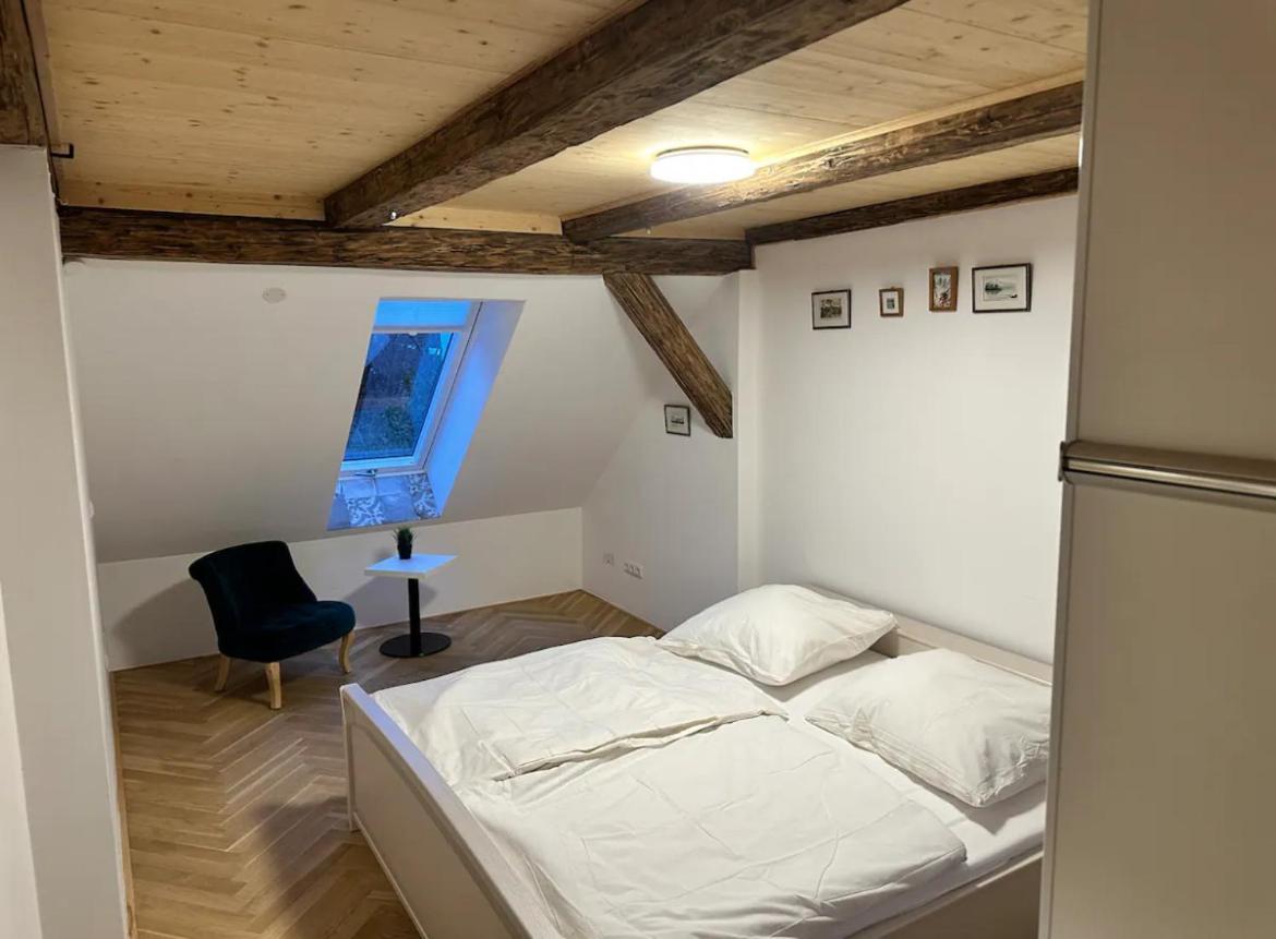 Exklusive Maisonetten Wohnung Mit Gartenzugang アウグスブルク エクステリア 写真