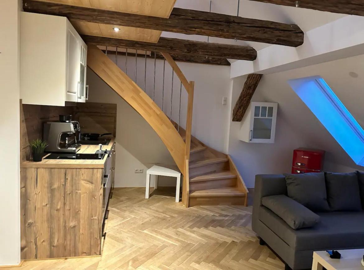 Exklusive Maisonetten Wohnung Mit Gartenzugang アウグスブルク エクステリア 写真